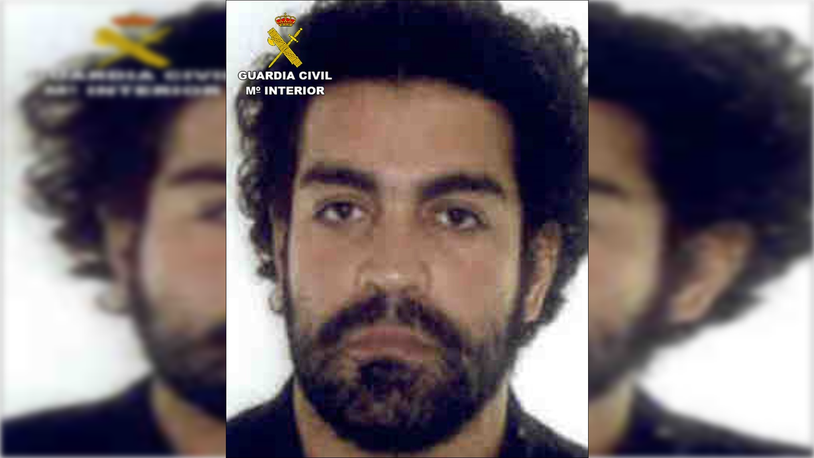 Imatge que ha difós la Guàrdia Civil del fugitiu, Carlos Garrido Delgado