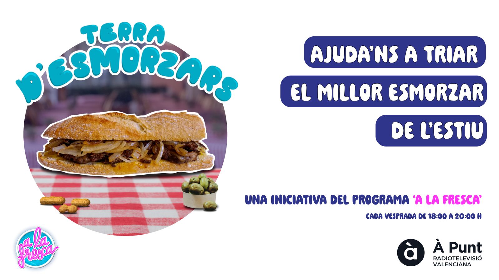 cartell Terra d'esmorzars