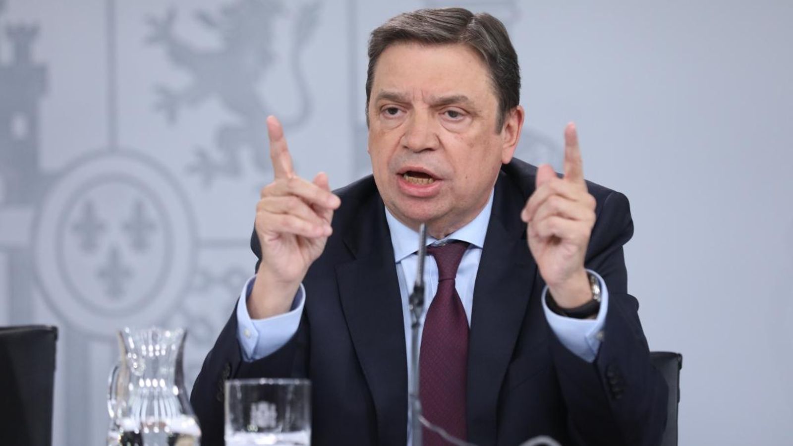 El ministre d’Agricultura, Pesca i Alimentació, Luis Planas