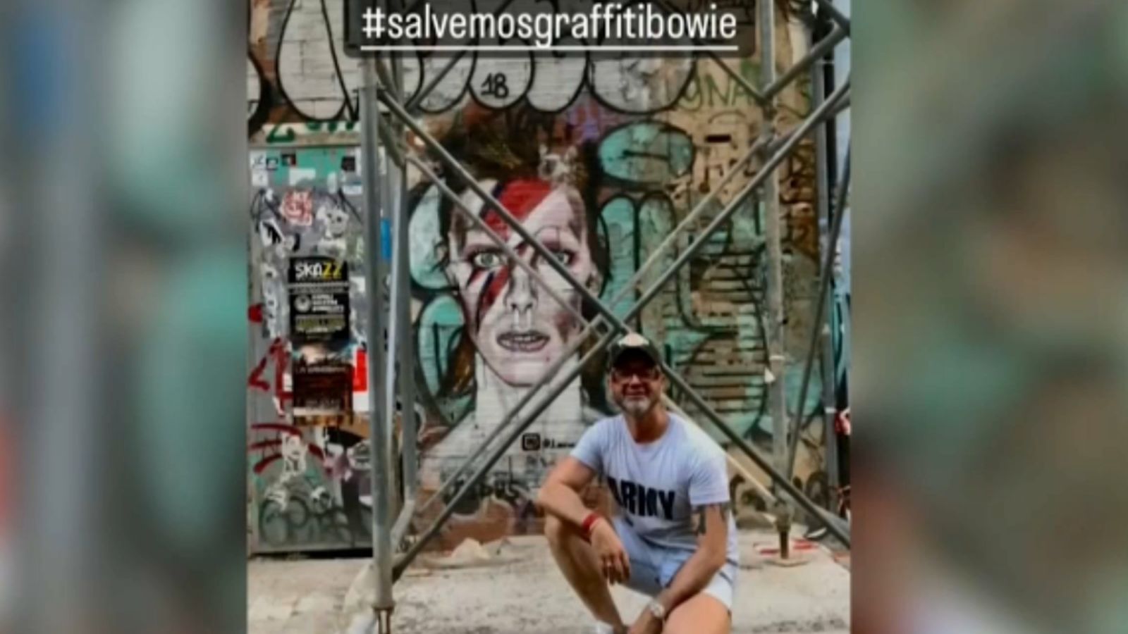 Campanya per a salvar el grafit de David Bowie