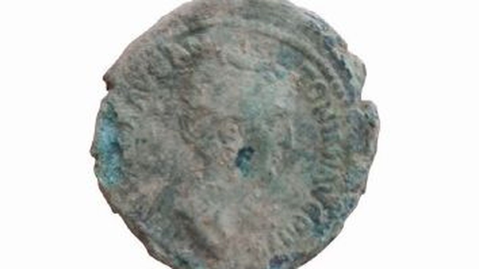 Moneda descoberta al jaciment