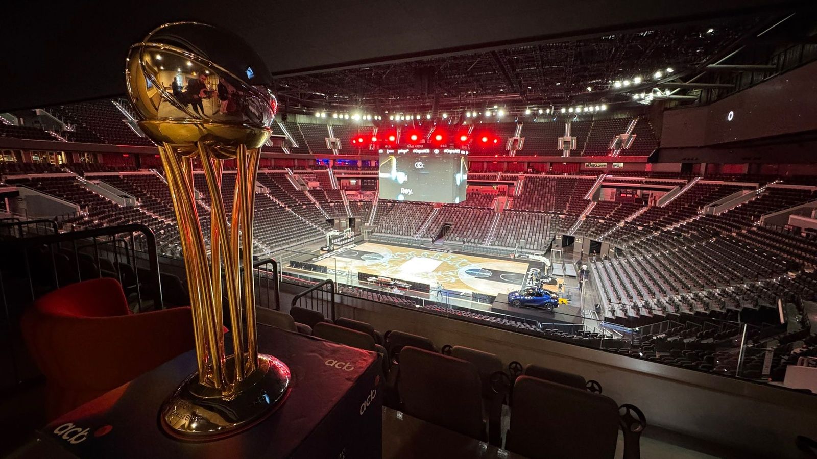 Imatge de la Copa del Rei al Roig Arena