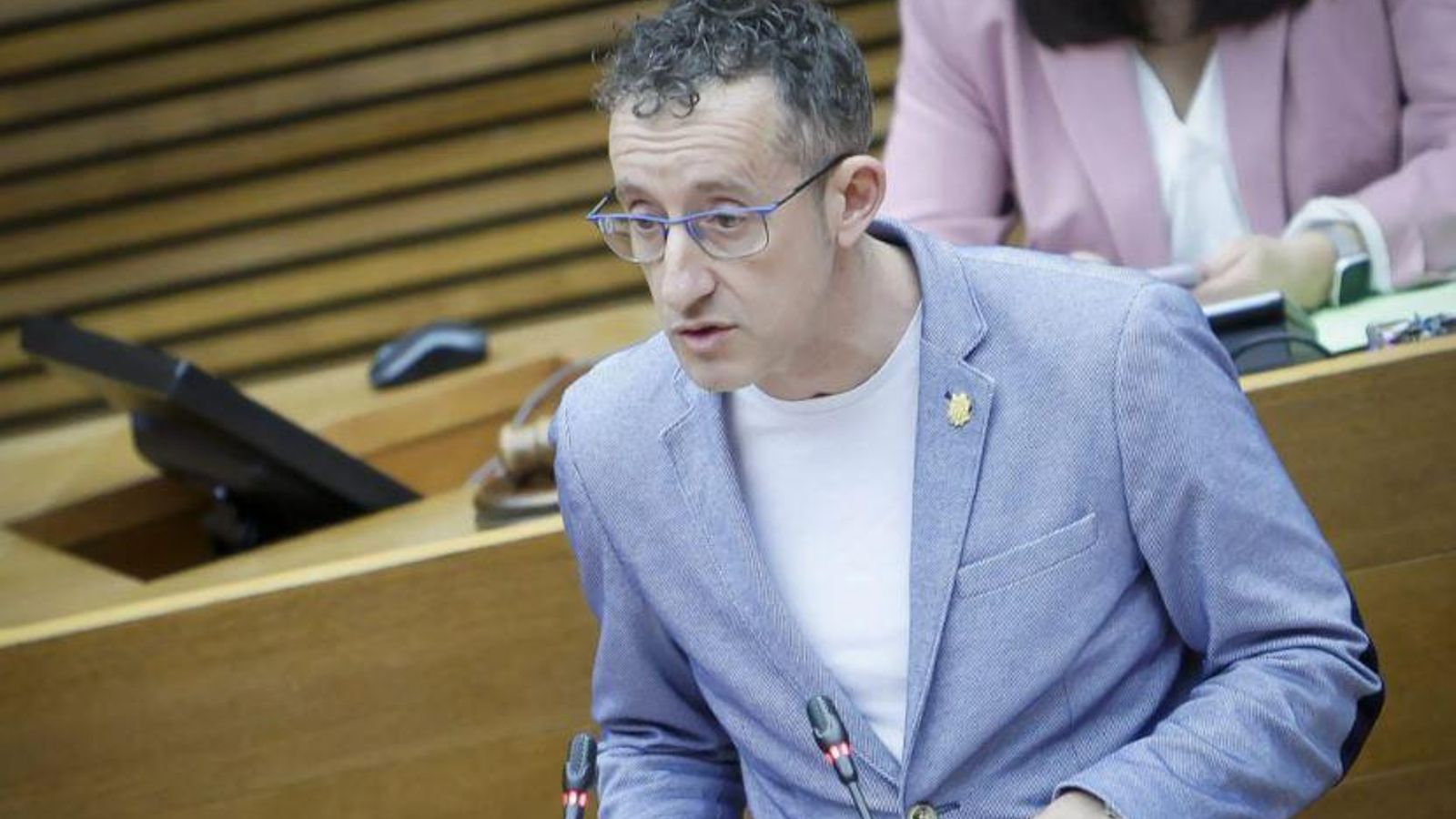 Jose Luis Lorenz, portaveu d'Educació del PSPV a les Corts Jose Luis Lorenz, portaveu d'Educació del PSPV a les Corts