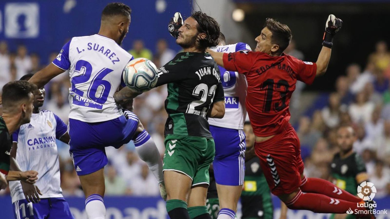 El meta de l’Elx Edgar Badia