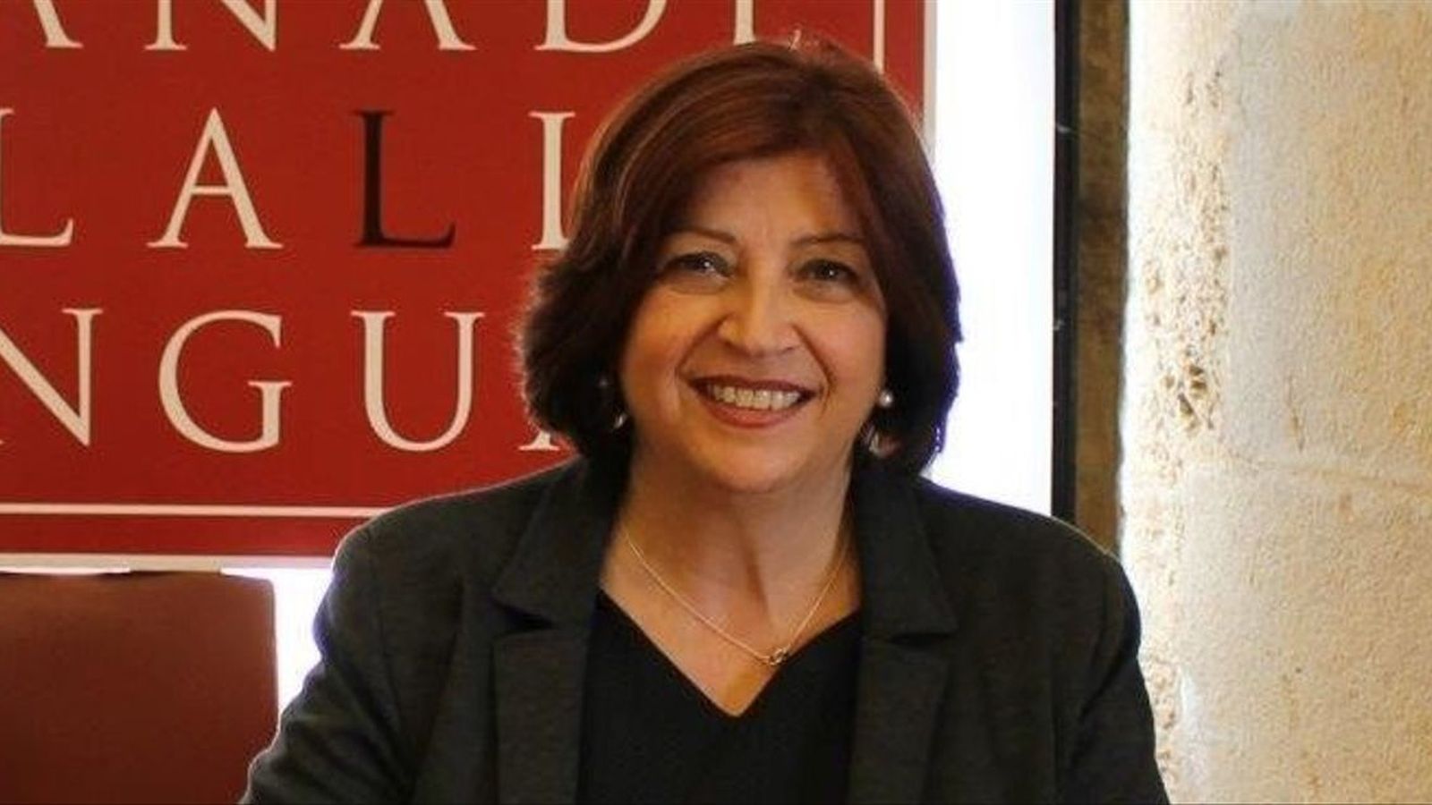 Imatge d'arxiu de la presidenta de l'Acadèmia Valenciana de la Llengua, Verònica Cantó