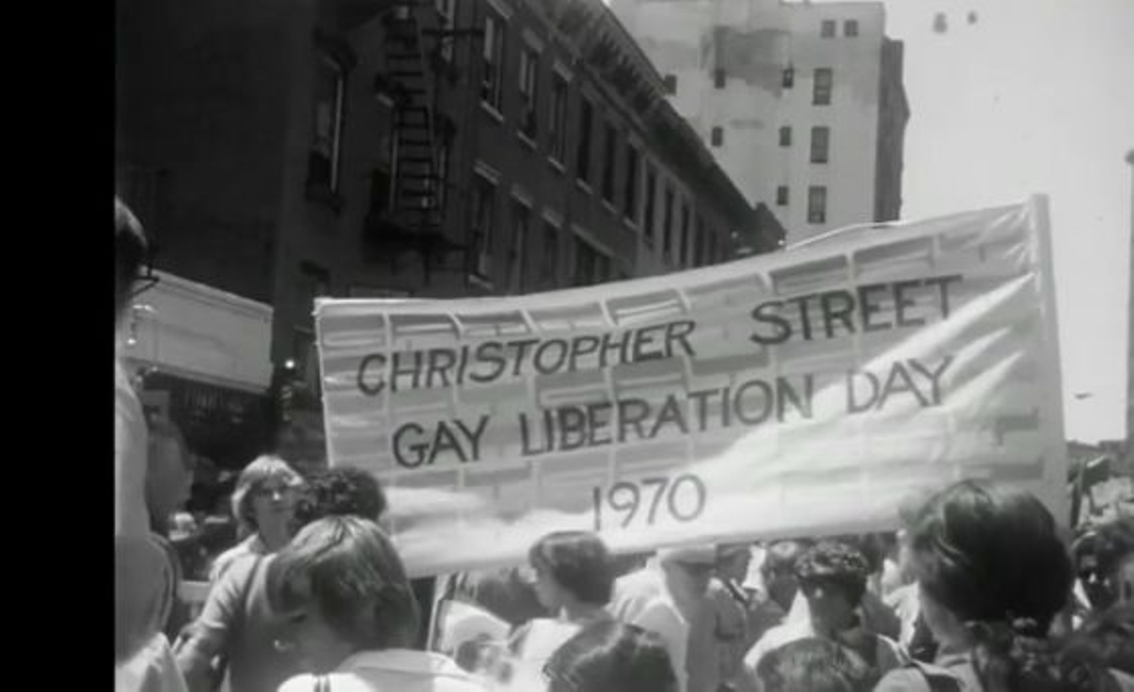 La primera manifestació de l'Orgull Gay al mon, a Stonewell