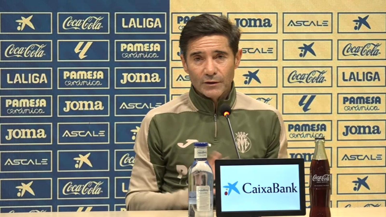 L'entrenador del Villarreal, Marcelino García Toral