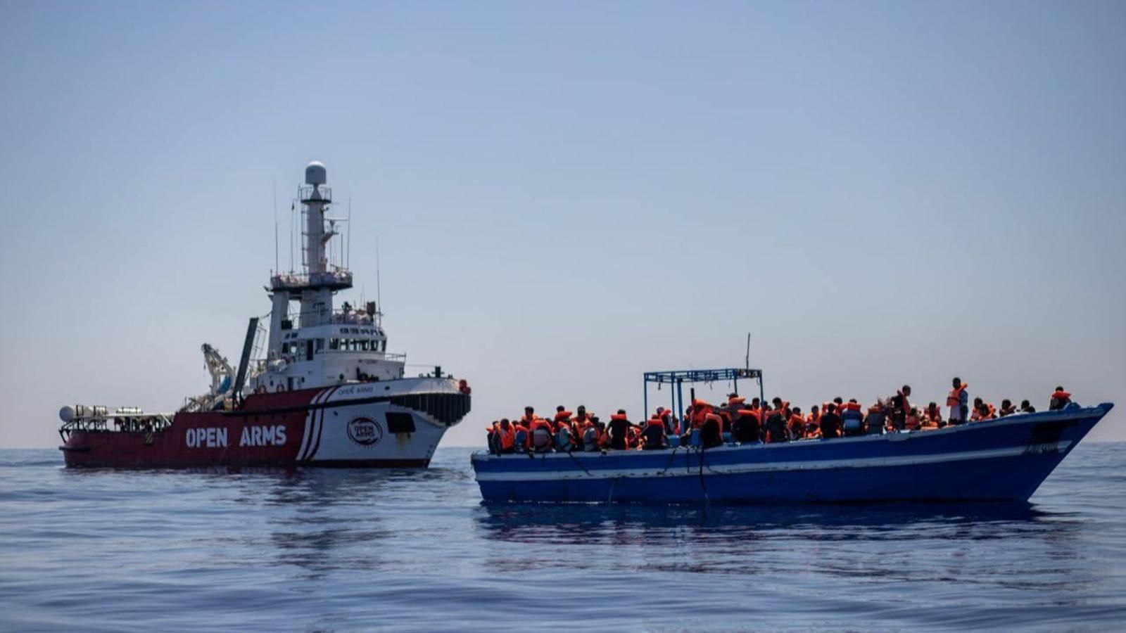 Imatge d'arxiu d'un rescat al port de Carrara, a Itàlia