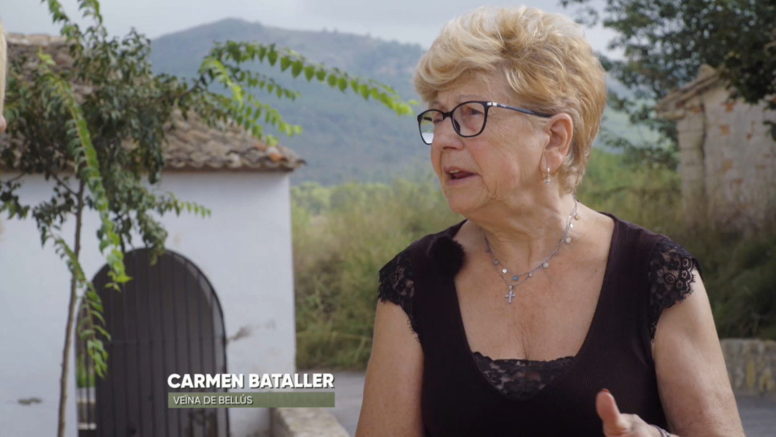 Carmen Bataller, una veïna de Bellús enamorada del seu poble