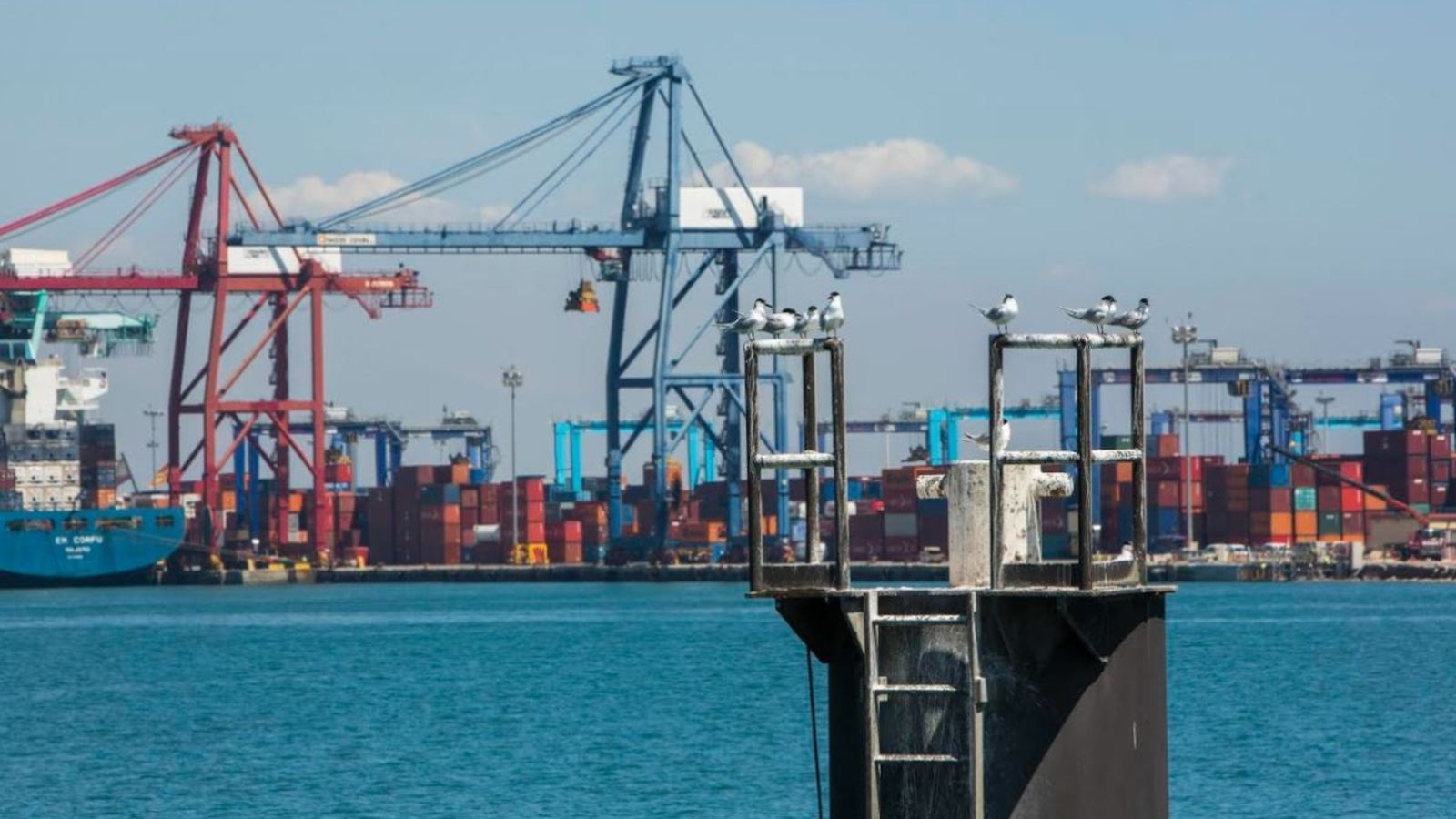 Imatge d'arxiu del port de València