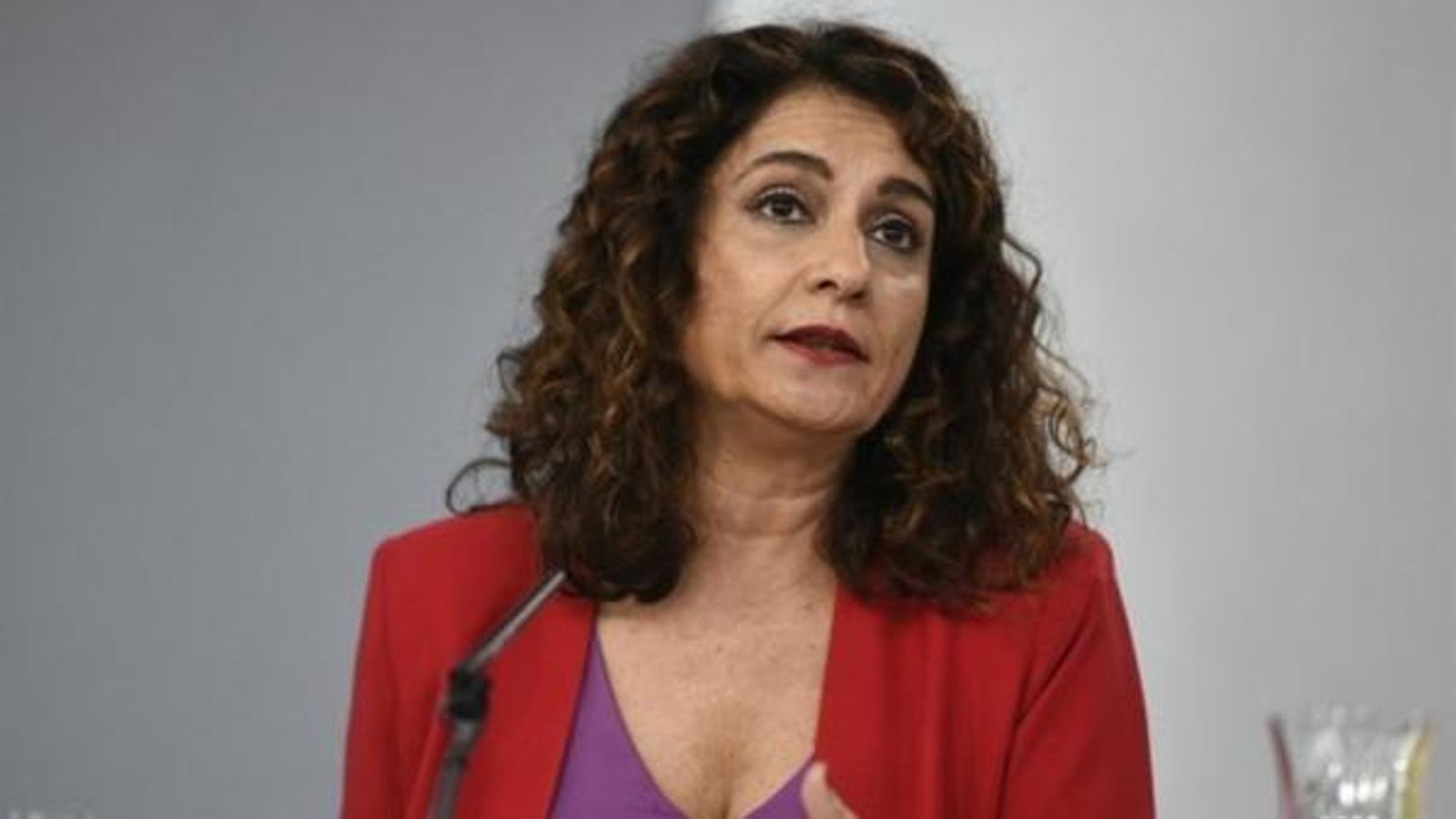 La ministra d'Hisenda, María Jesús Montero, en una imatge d'arxiu