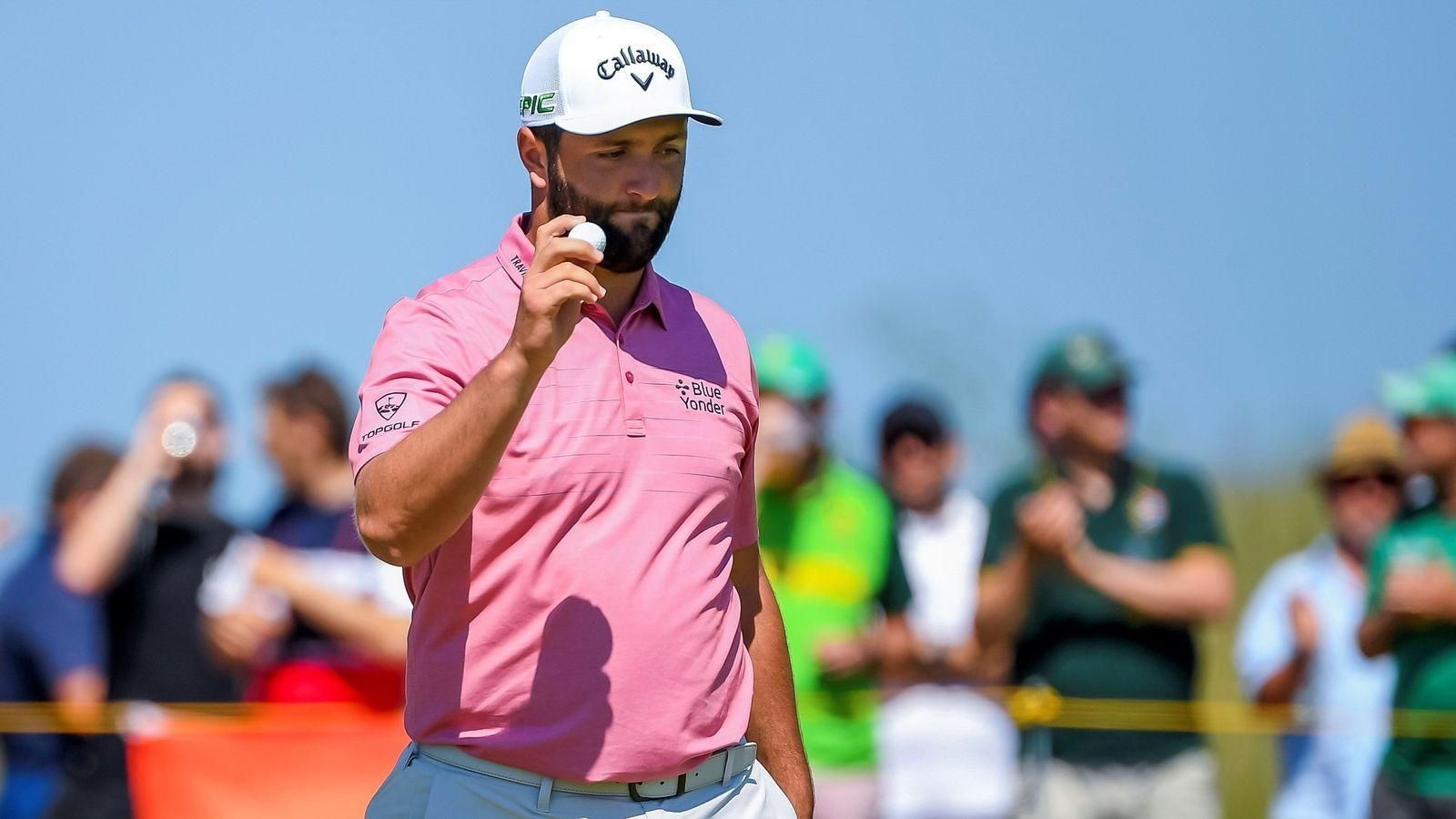 El golfista Jon Rahm