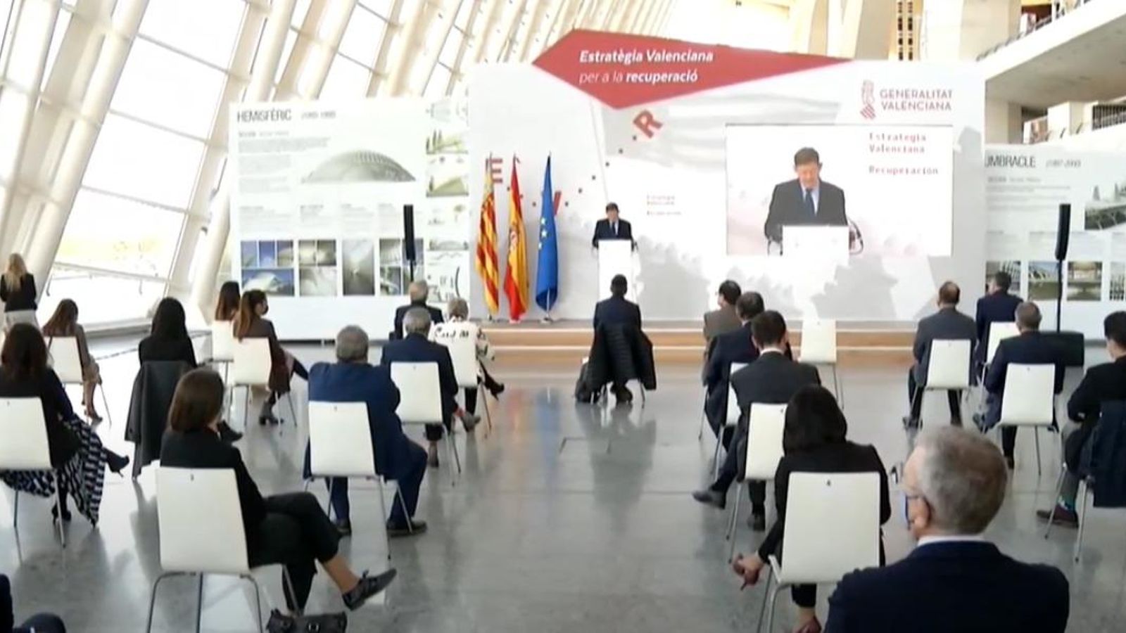 14 projectes transformadors aspiren a captar 12.000 milions a través de l'Estratègia Valenciana per a la Recuperació