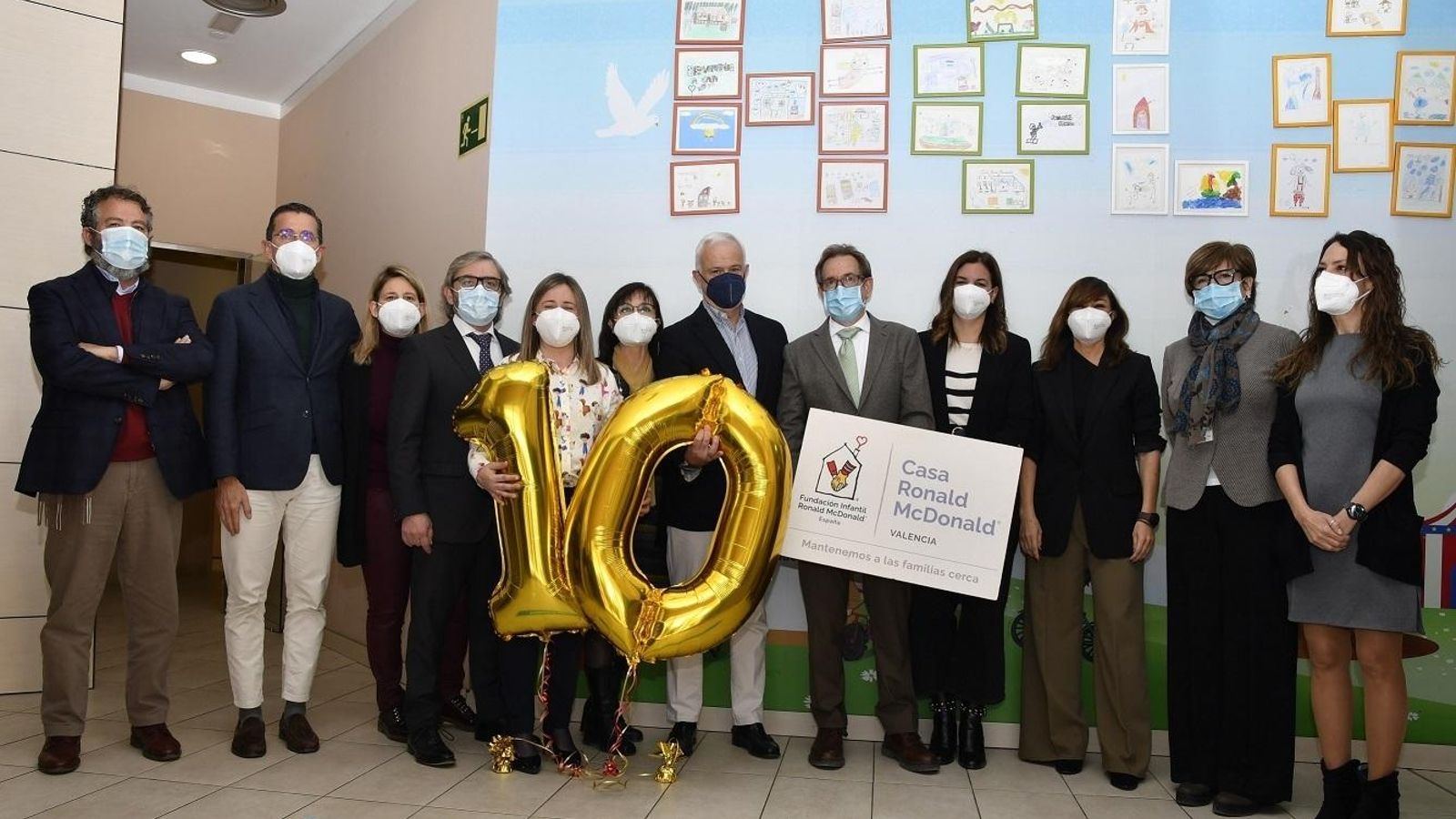 Celebració dels deu anys de la Casa Ronald McDonald