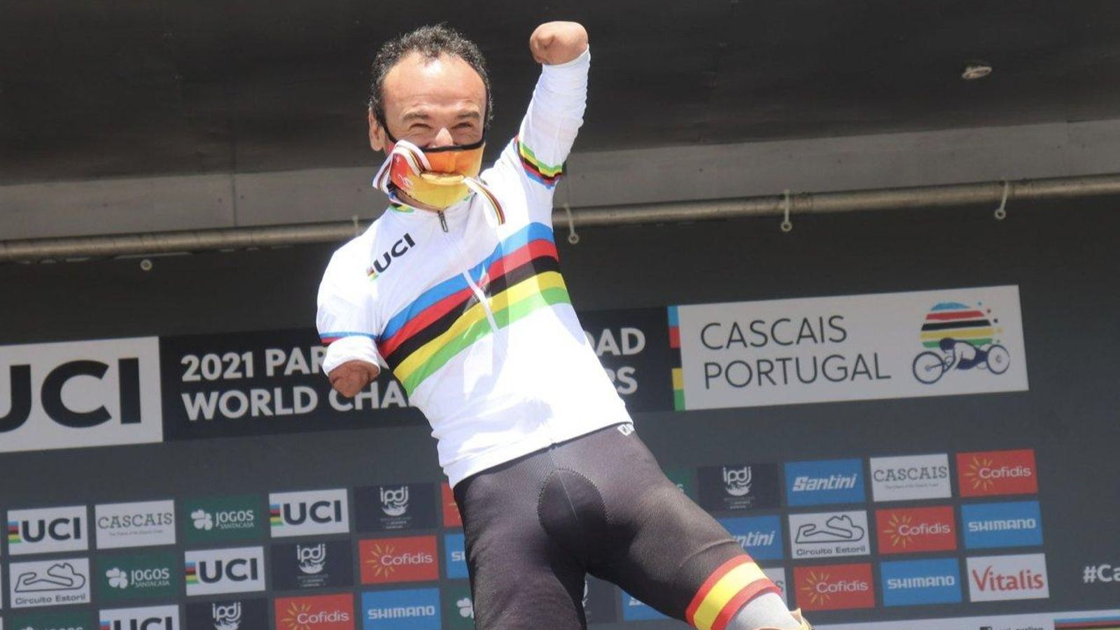 Ricardo Ten celebra la seua victòria a Estoril