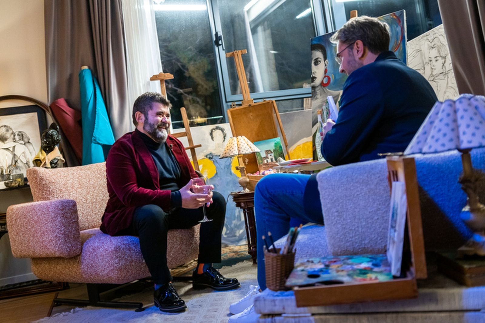 Ferran Gadea compartint la vida amb Màxim