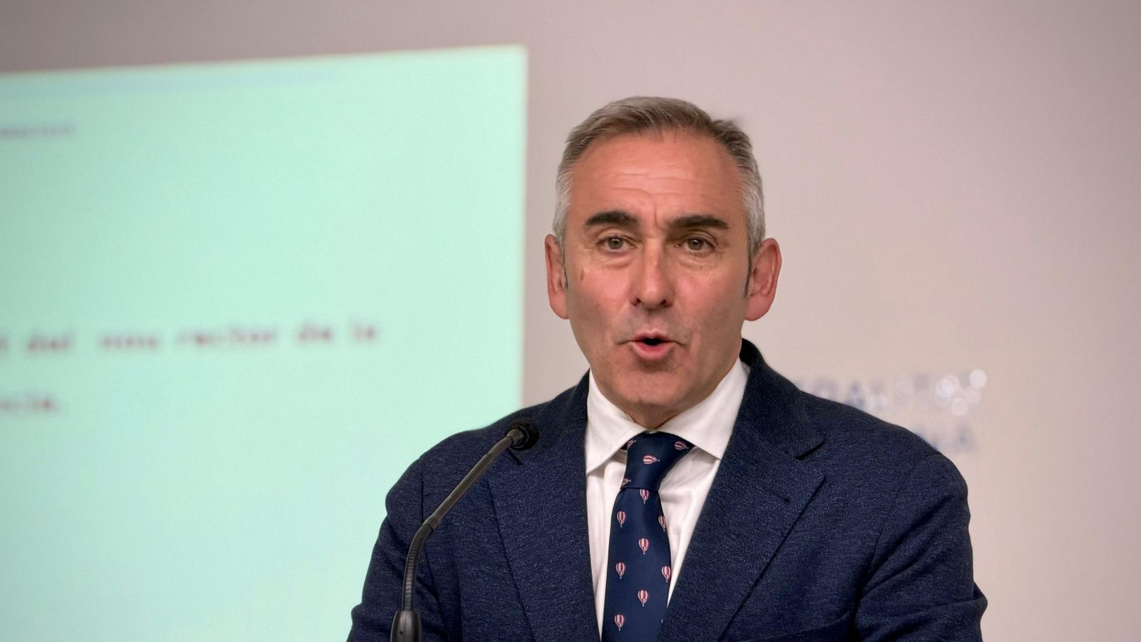 Miguel Barrachina, portaveu del Consell