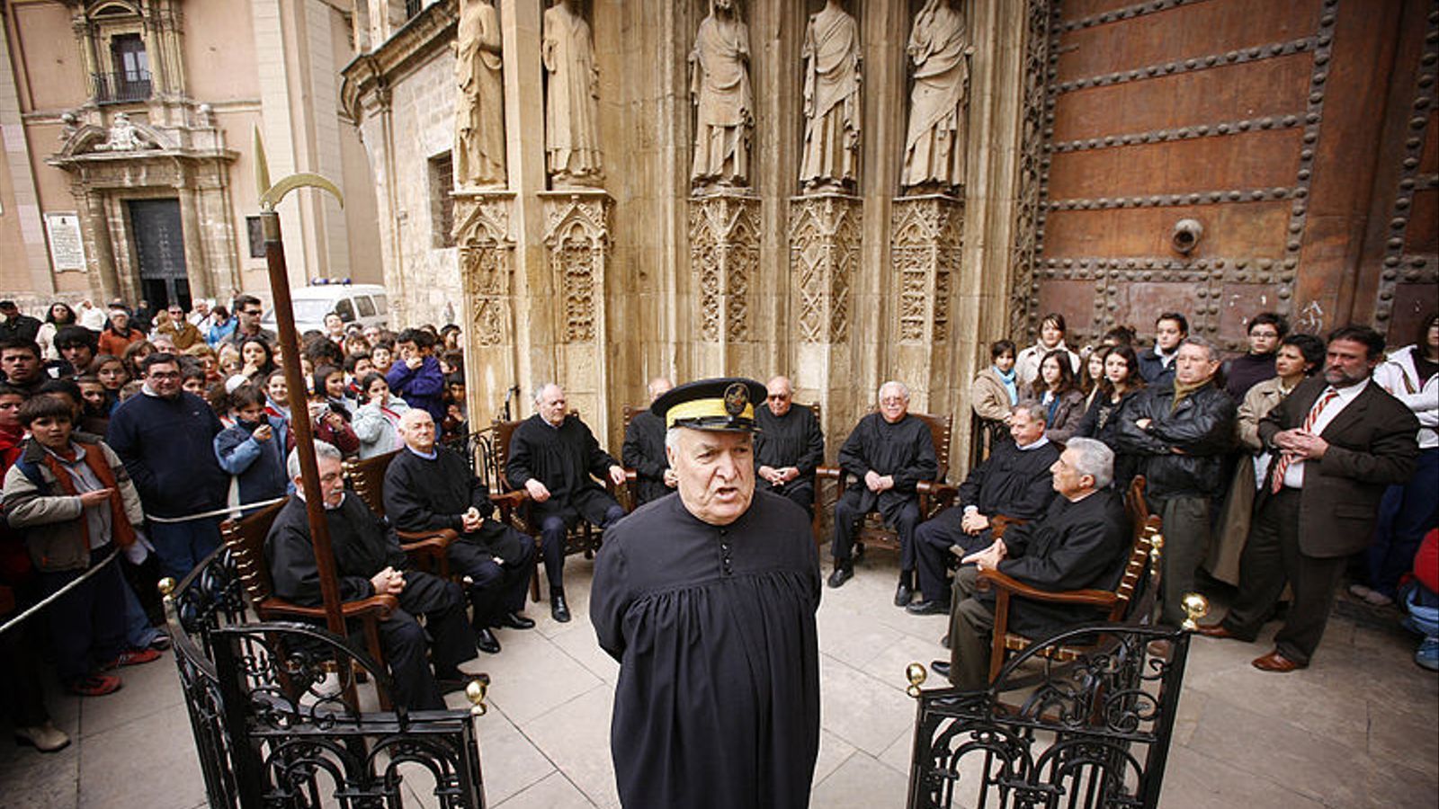 El Tribunal de les Aigües, en una imatge d'arxiu