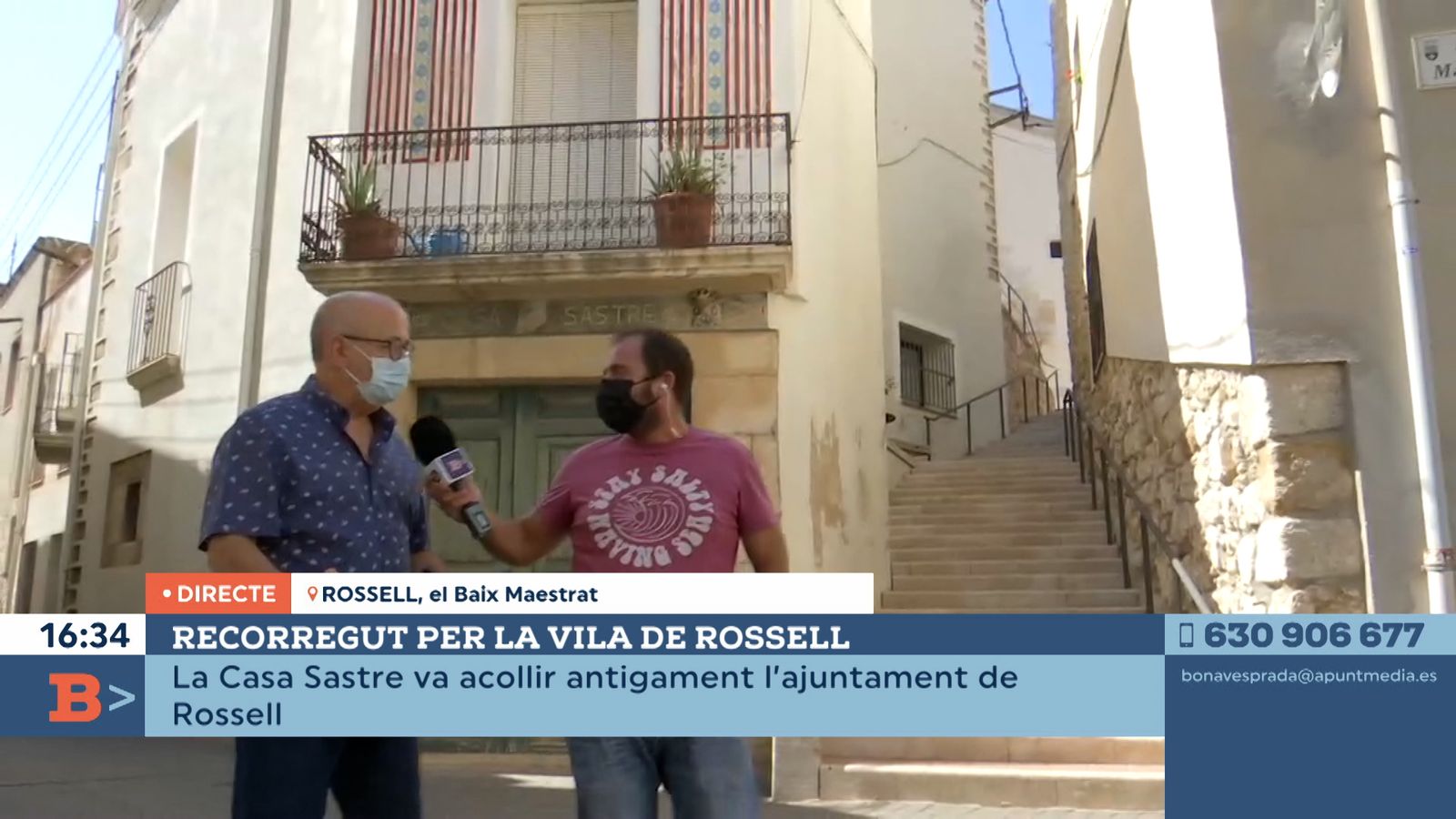27.07.2021 | Recorregut per la Vila de Rossell