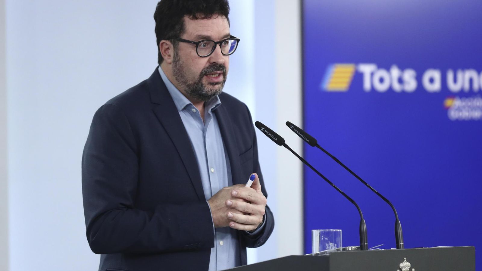 El secretari d'Estat de Treball, Joaquín Pérez Rey