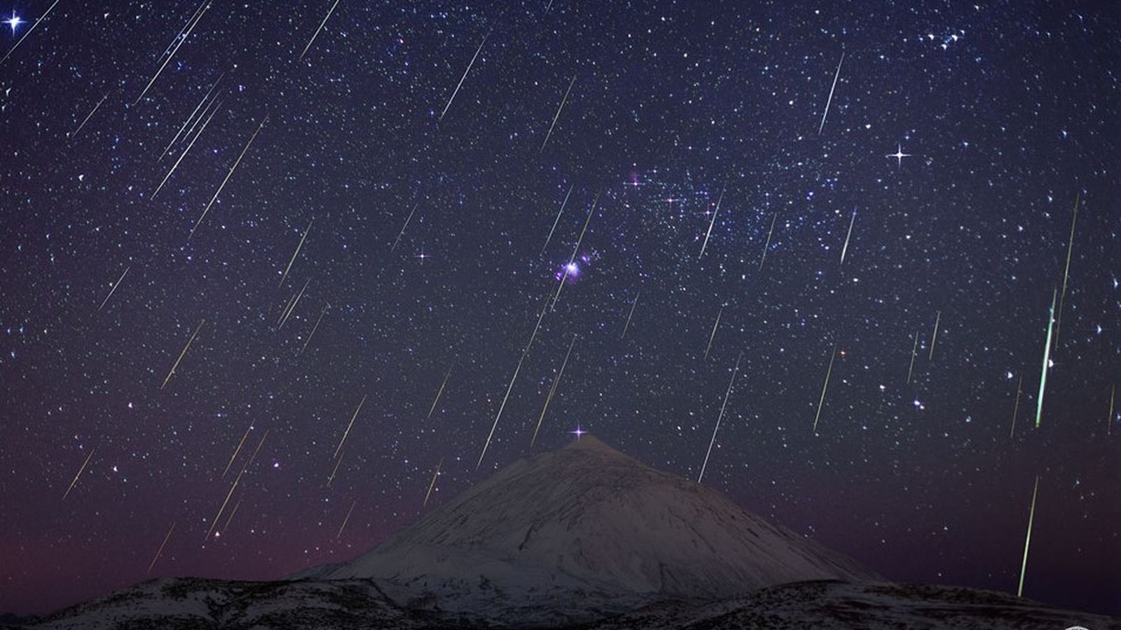 Pluja de meteors dels Gemínids. Juan Carlos Casado