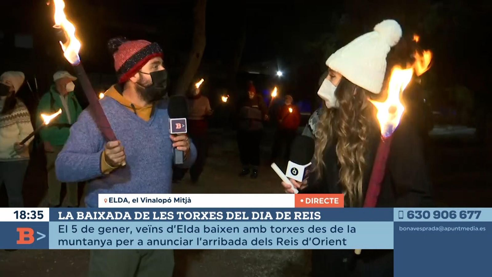 23.11.2021 | La baixada de les torxes del dia de Reis
