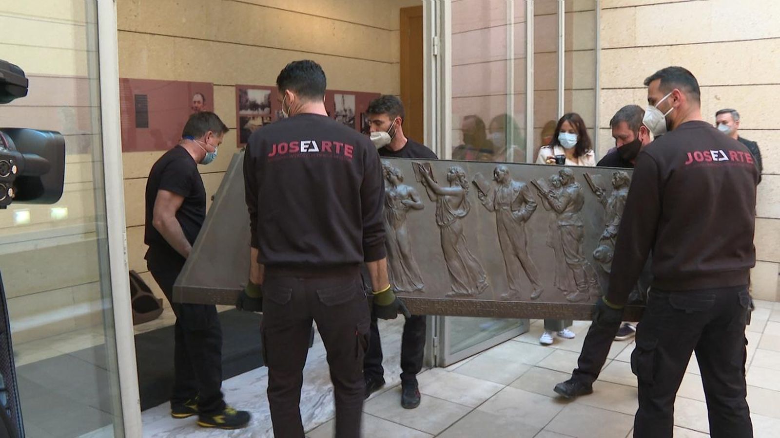 L'últim viatge del sarcòfag de Blasco Ibáñez: del Museu de Belles Arts al Cementeri de València