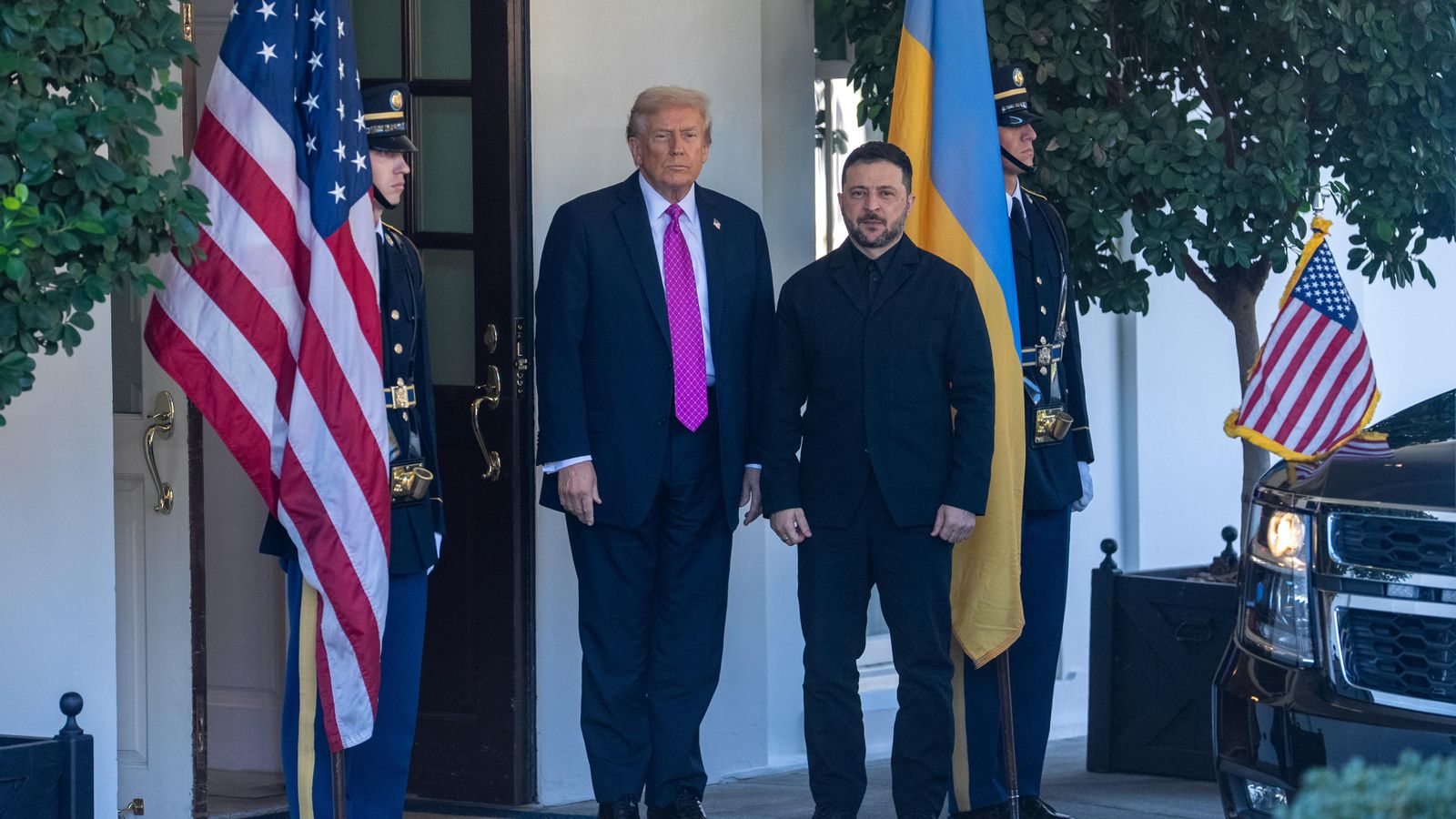 Trump rep Zelenski a la Casa Blanca Trump rep a Zelenski a la Casa Blanca