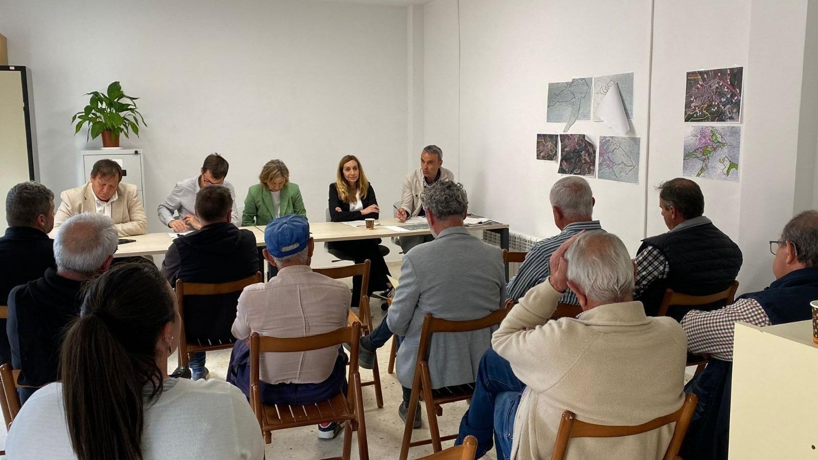 Isaura Navarro es reuneix amb els municipis afectats per l'incendi forestal de l'Alt Millars