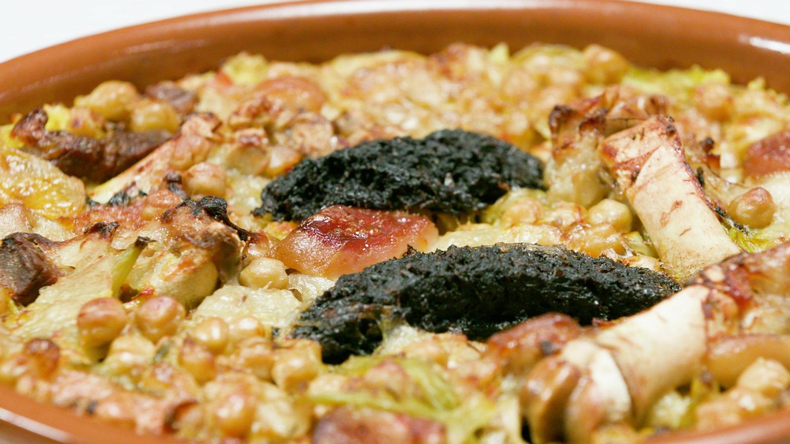 Arròs amb manetes de porc i cigrons 11 arròs amb manetes recepta