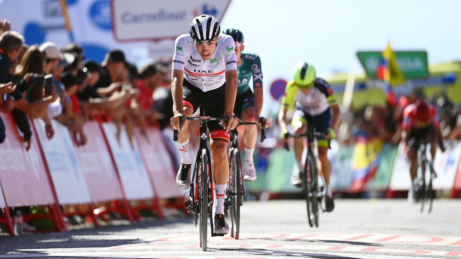 El ciclista de Xàbia, Juan Ayuso