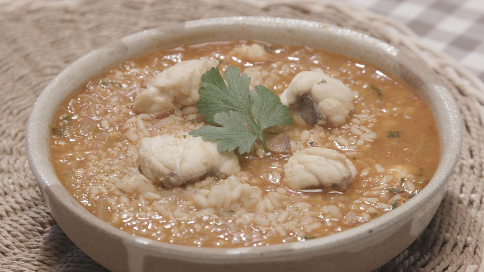 Arròs caldós de rap