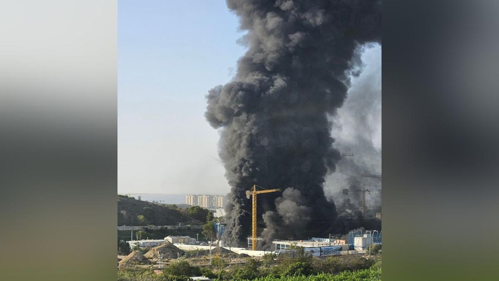 Incendi declarat a l'hospital de la Marina Baixa, a la Vilajoiosa