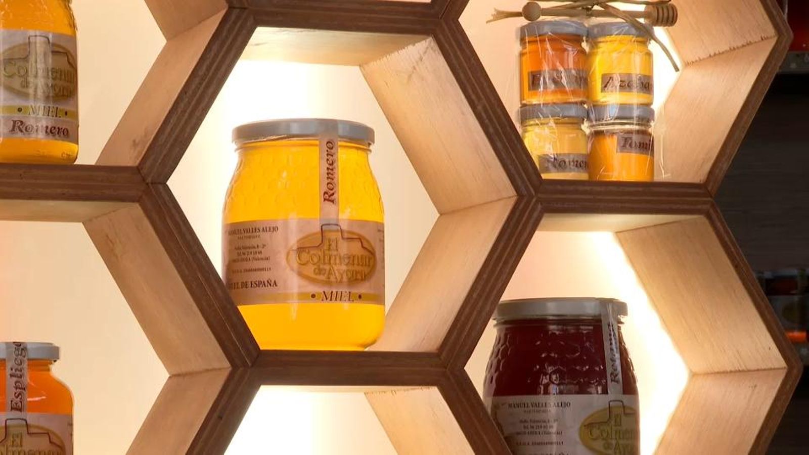 Mel a la fira d'Aiora / Arxiu