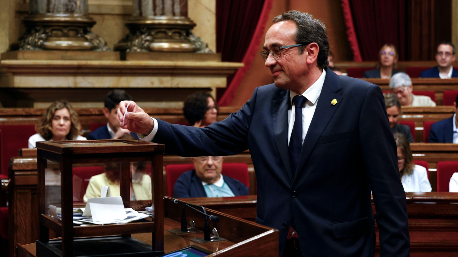 Josep Rull (Junts), nou president del Parlament català