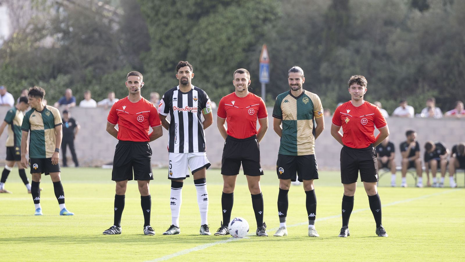 Els dos equips van disputar un amistós en pretemporada