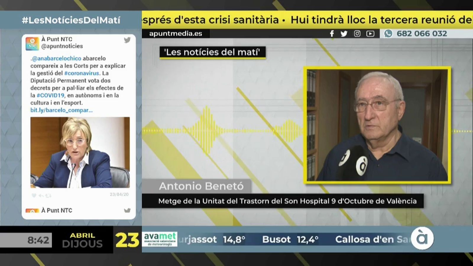 23.04.2020 | NM Entrevista a Antonio Benetó