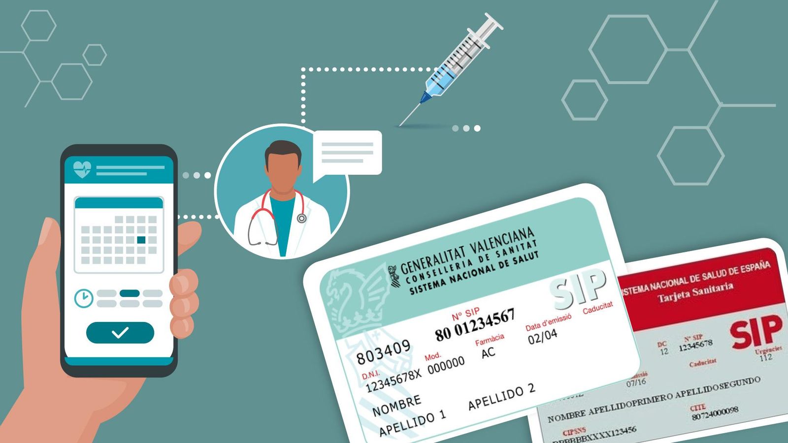 Com actualitzar les dades de contacte en la SIP perquè ens puguen citar per a vacunar-nos