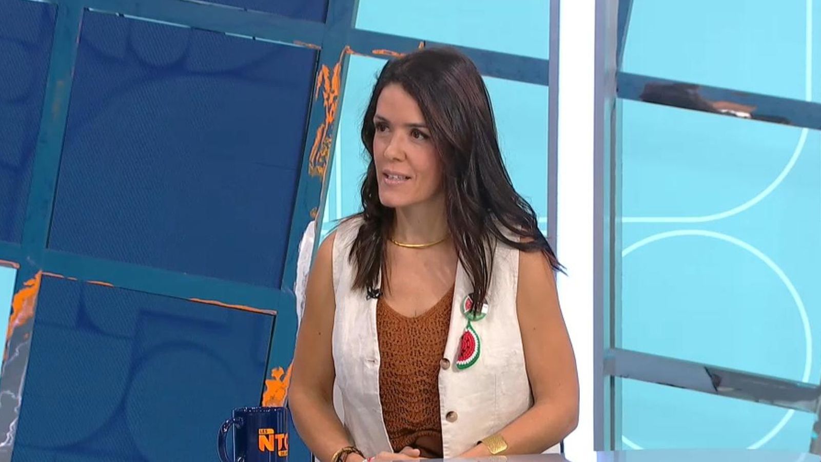 L'activista valenciana de la Global Sumud Flotilla de Gaza, Sofía Buchó