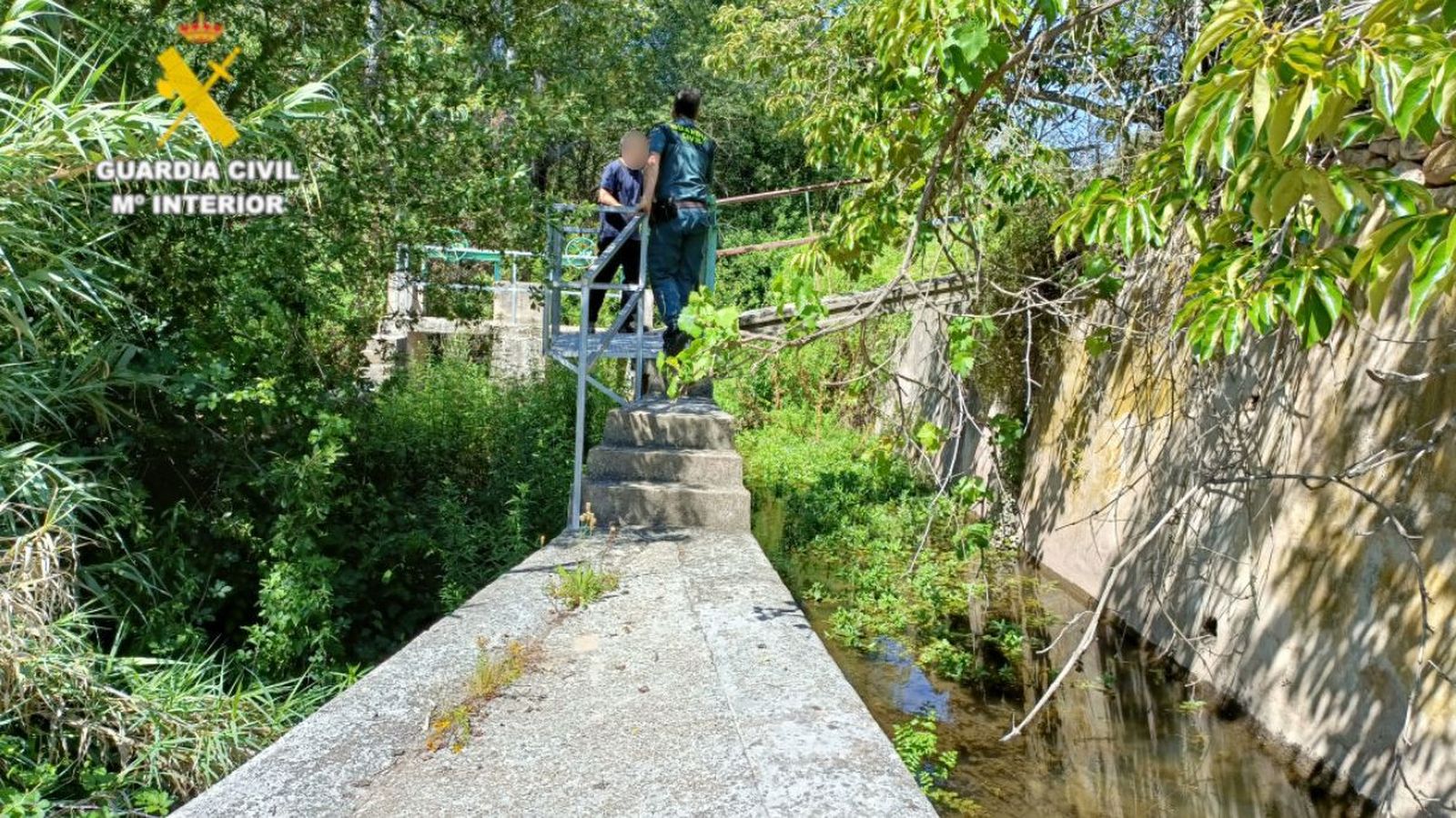 Els investigats derivaven l'aigua del riu a través d'un assut, segons van poder constatar els agents del Seprona