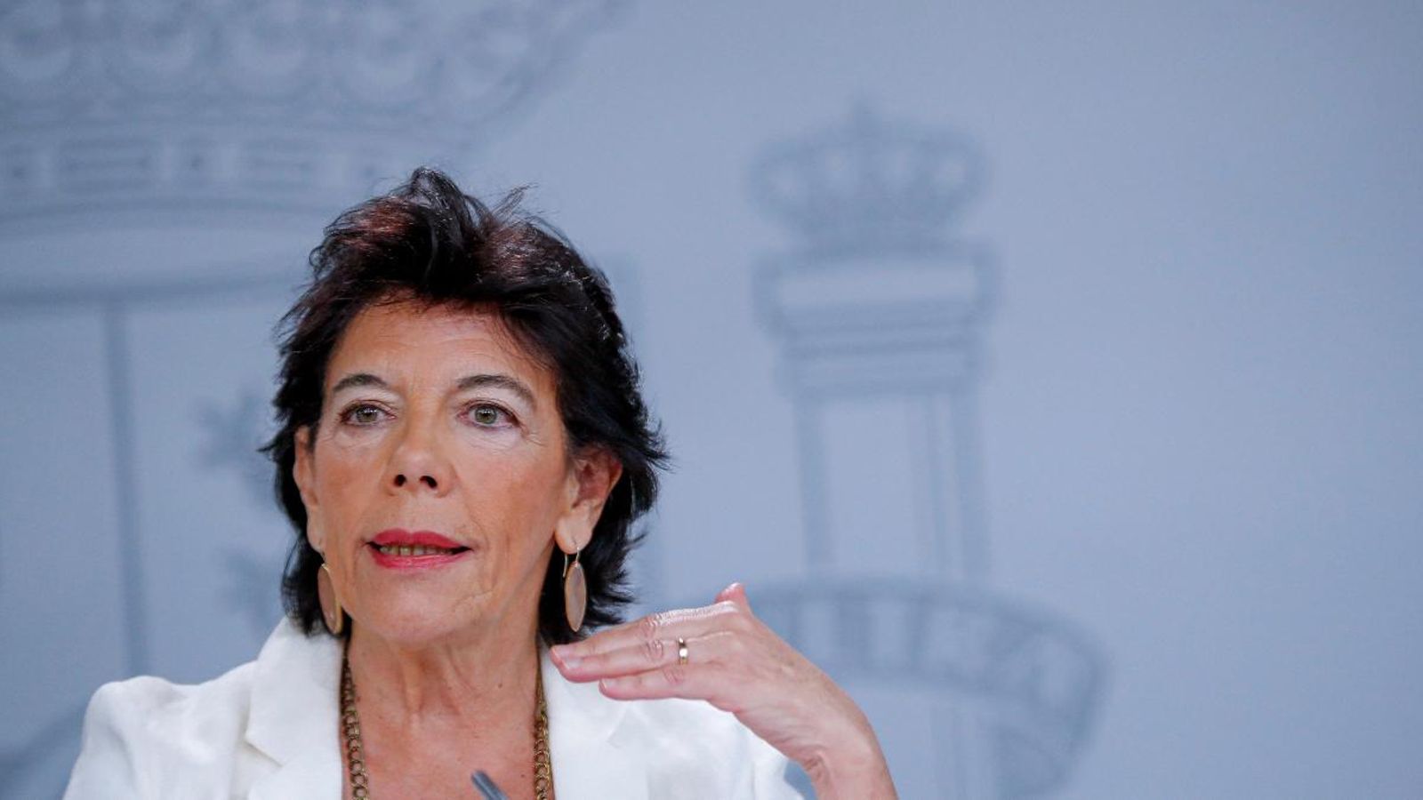 La ministra portaveu, Isabel Celaá