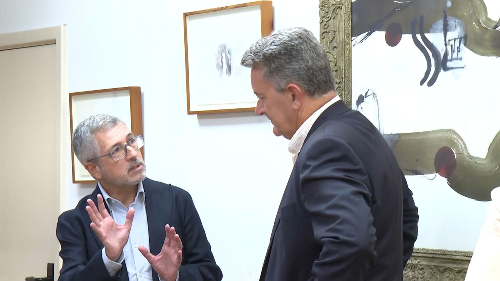 Morán i Mus, reunits este dijous en la seu de la Conferència Hidrogràfica del Xúquer (CHX)