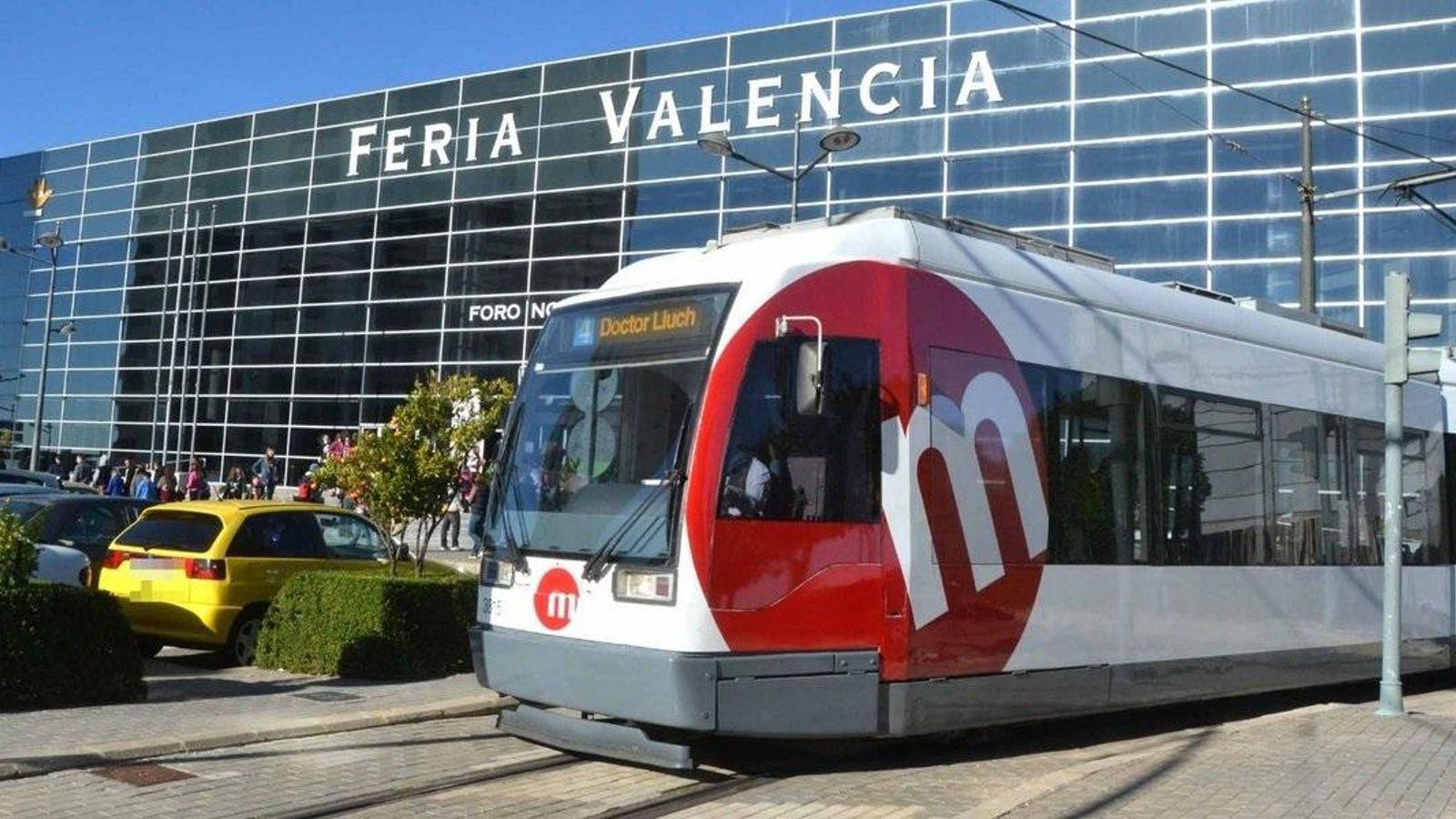 Imatge d'arxiu d'un tranvia de Metrovalencia