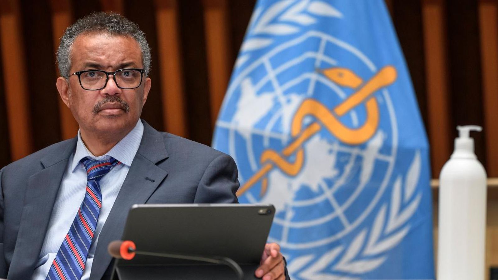El director general de l’Organització Mundial de la Salut (OMS), Tedros Adhanom Ghebreyesus