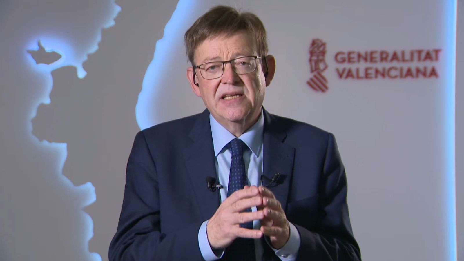 El president de la Generalitat, Ximo Puig, durant l'entrevista en 'Les notícies del matí'