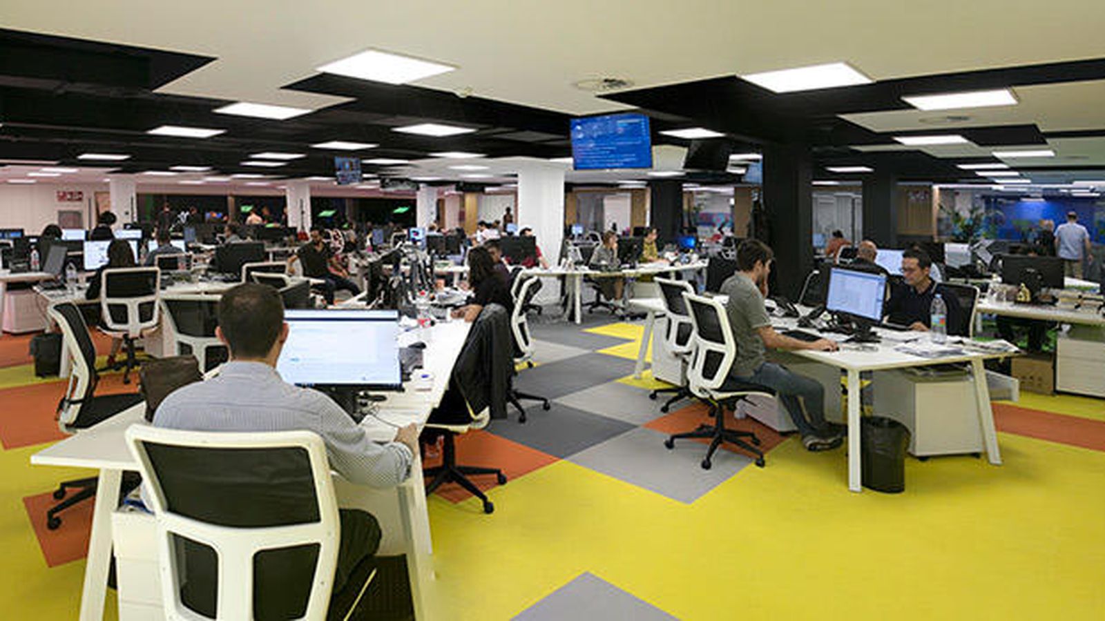 Redacció del diari ‘Información’ a Alacant