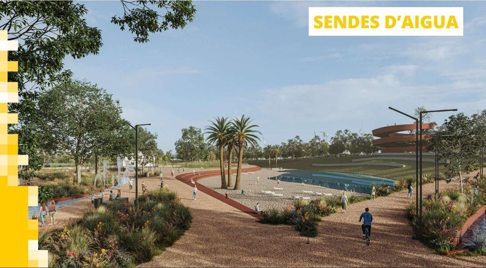 La proposta finalista "Sendes d’aigua"