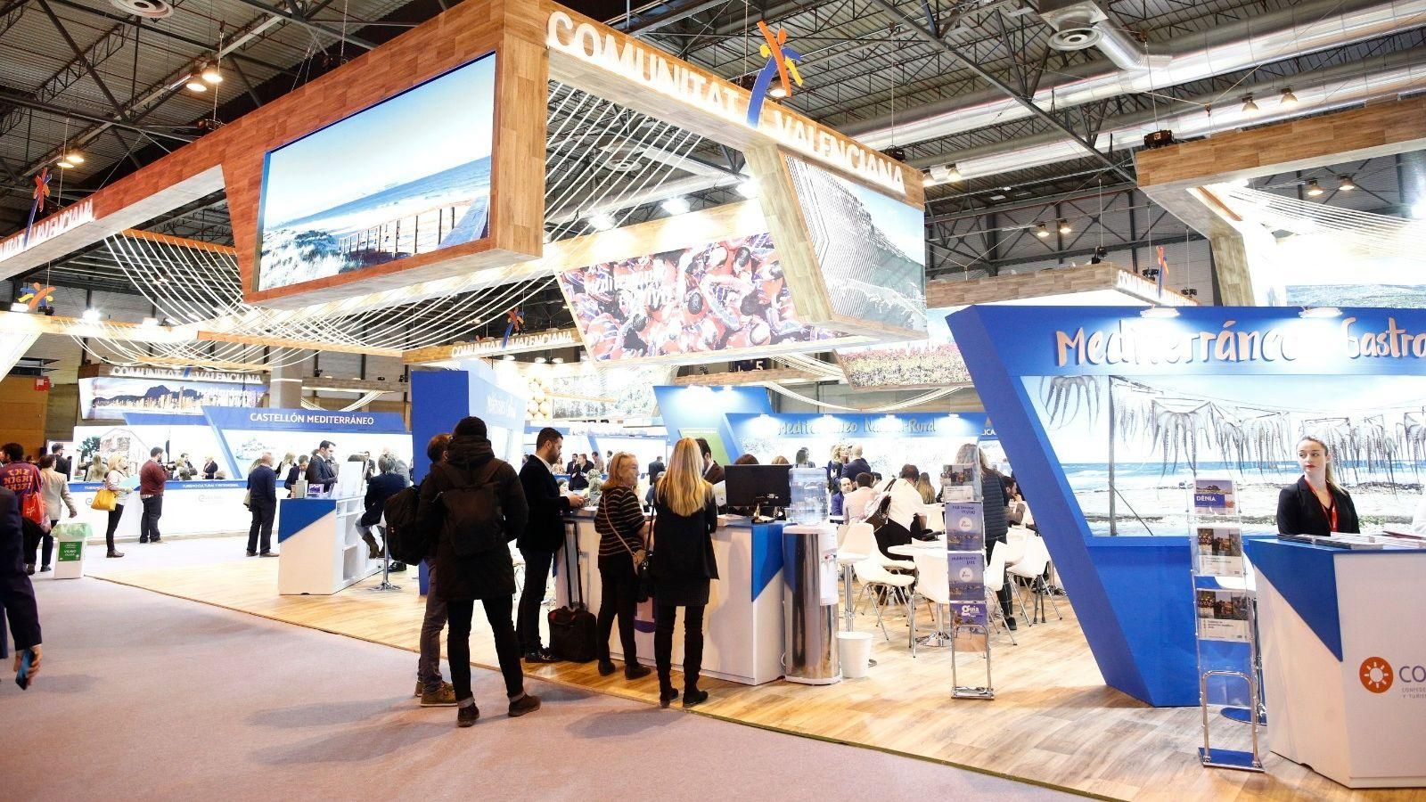 Imatge d'arxiu de l'estand de la Comunitat Valenciana a Fitur