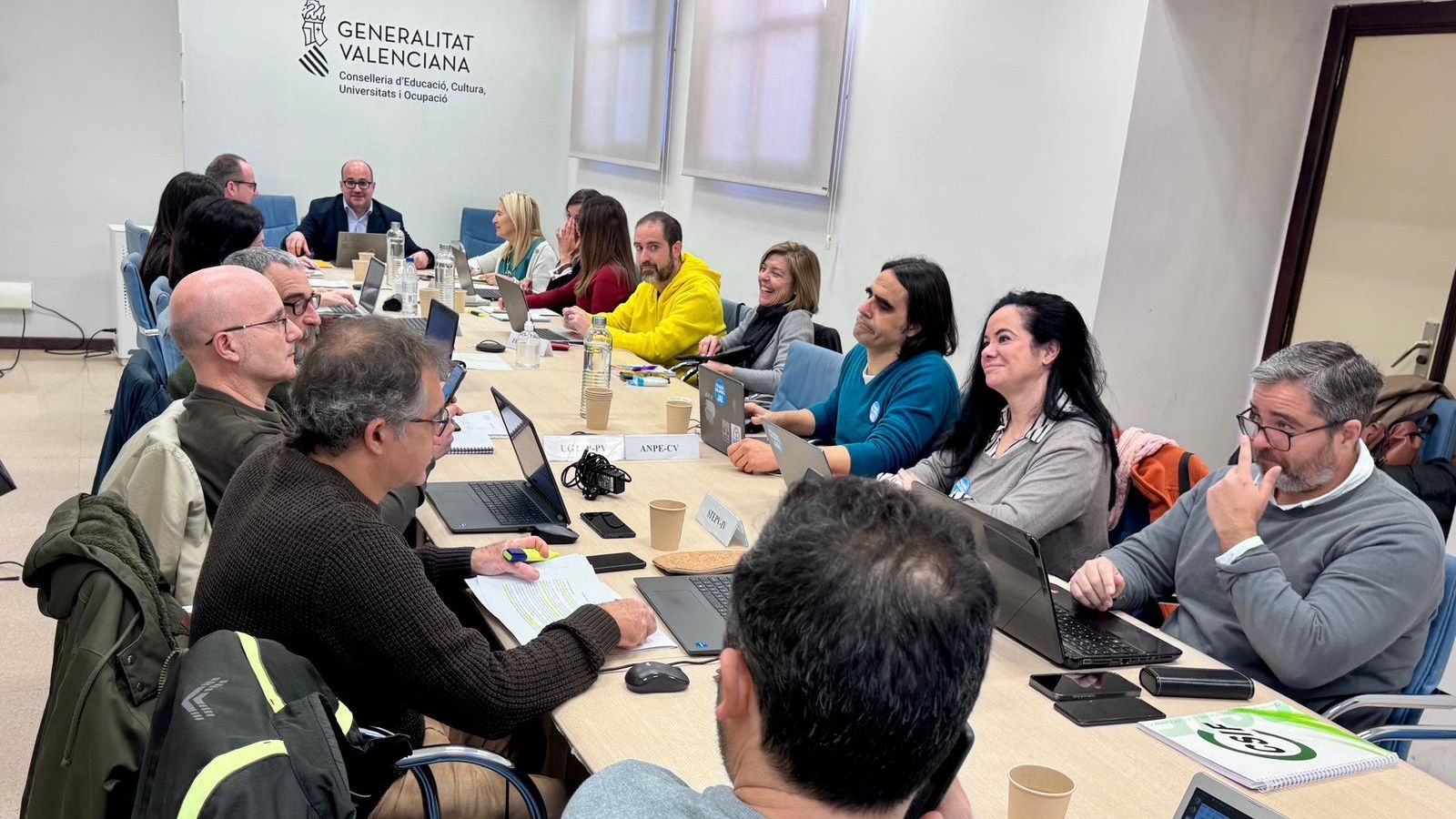 Mesa Sectorial d'Educació celebrada este dimarts