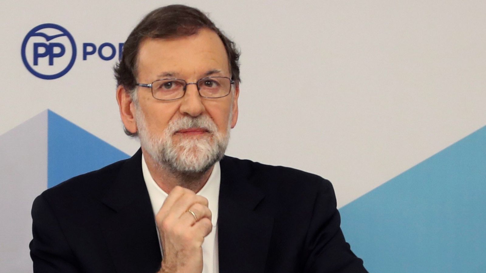 El president del Partit Popular, Mariano Rajoy, durant el Comité Executiu del PP